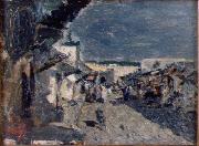 Maria Fortuny i Marsal Mercat i cases china oil painting artist